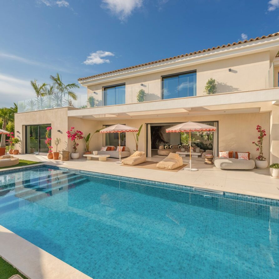 Luxury Villa Cannes with Pool & Gym